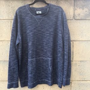 Converse One Star Sweater With Pocket Heather Blue